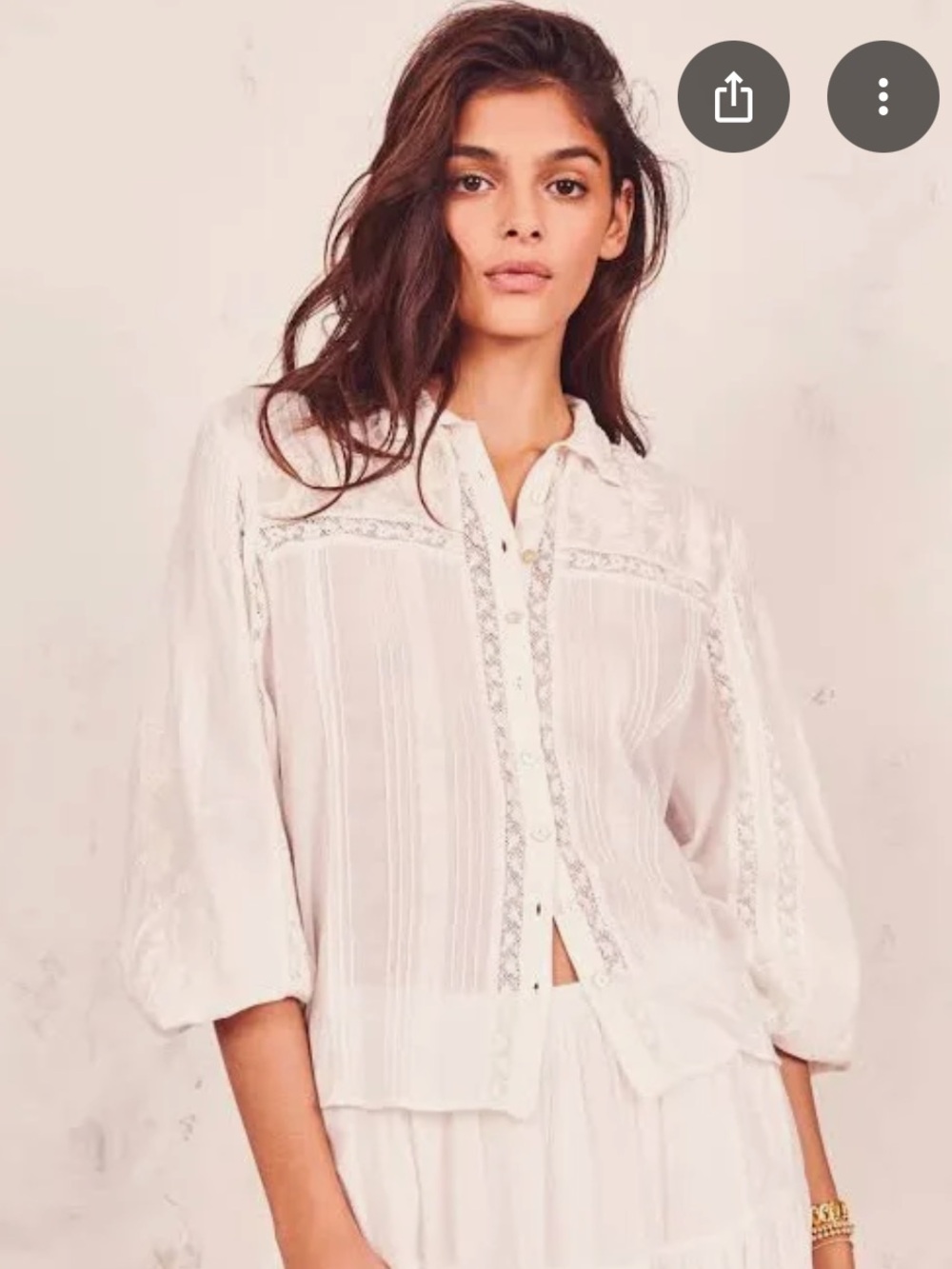 🌟🎀 Loveshackfancy White Women's Top
